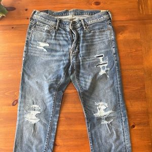 Mens Abercrombie skinny stretch jeans
